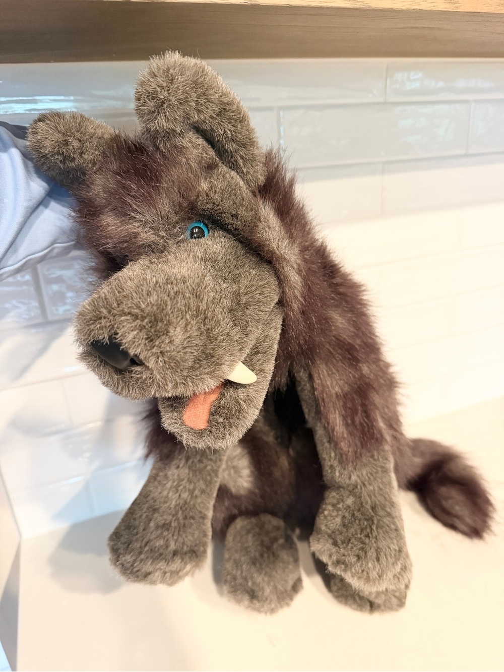 Folkmanis Folktails big bad wolf Furry Folk Puppet Large